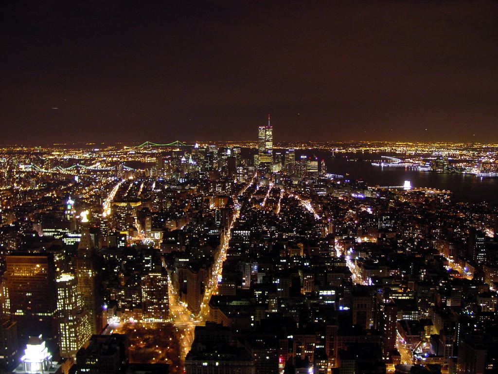 new york night image